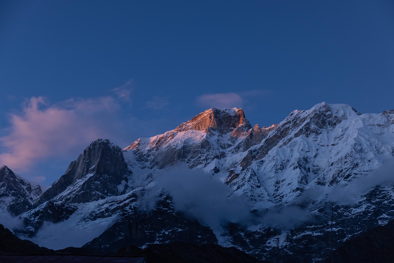 エベレスト山頂からの絶景