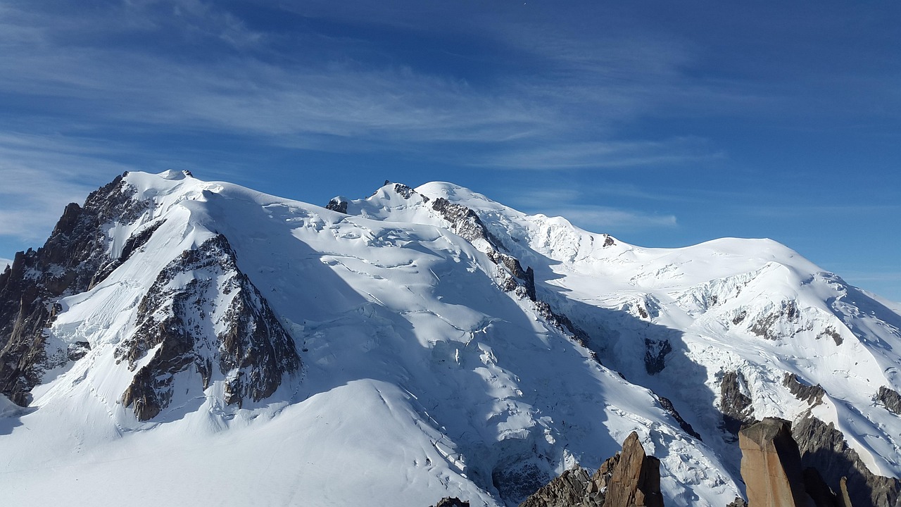 モンブラン登山の様子