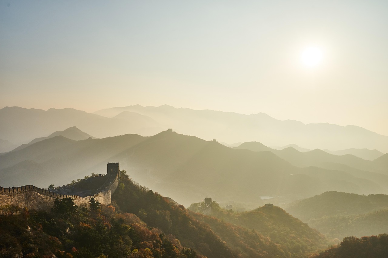 万里の長城（Pixabay / JLB1988）