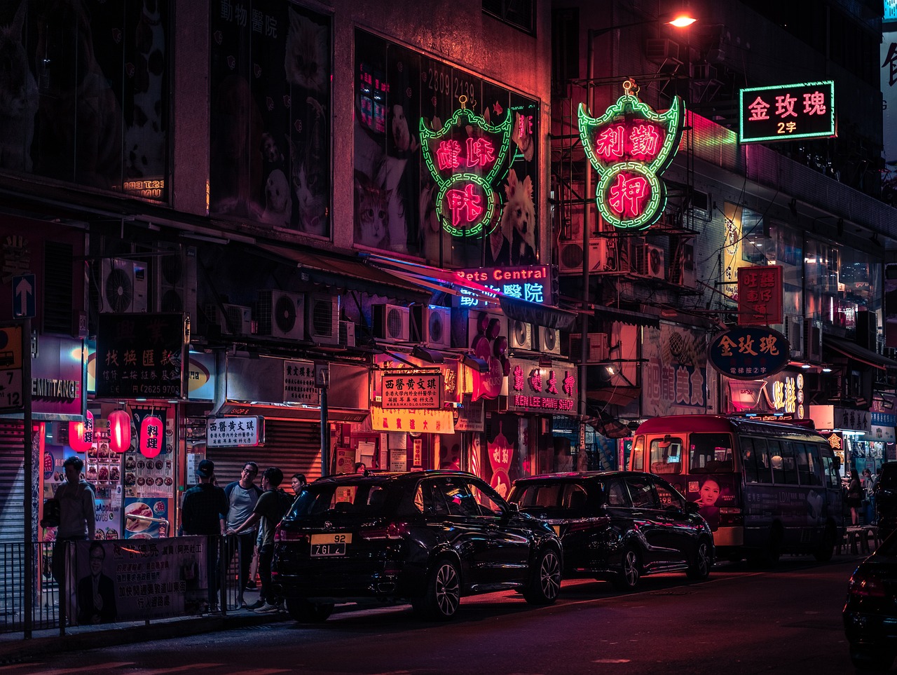 ビクトリア・ピークからの夜景