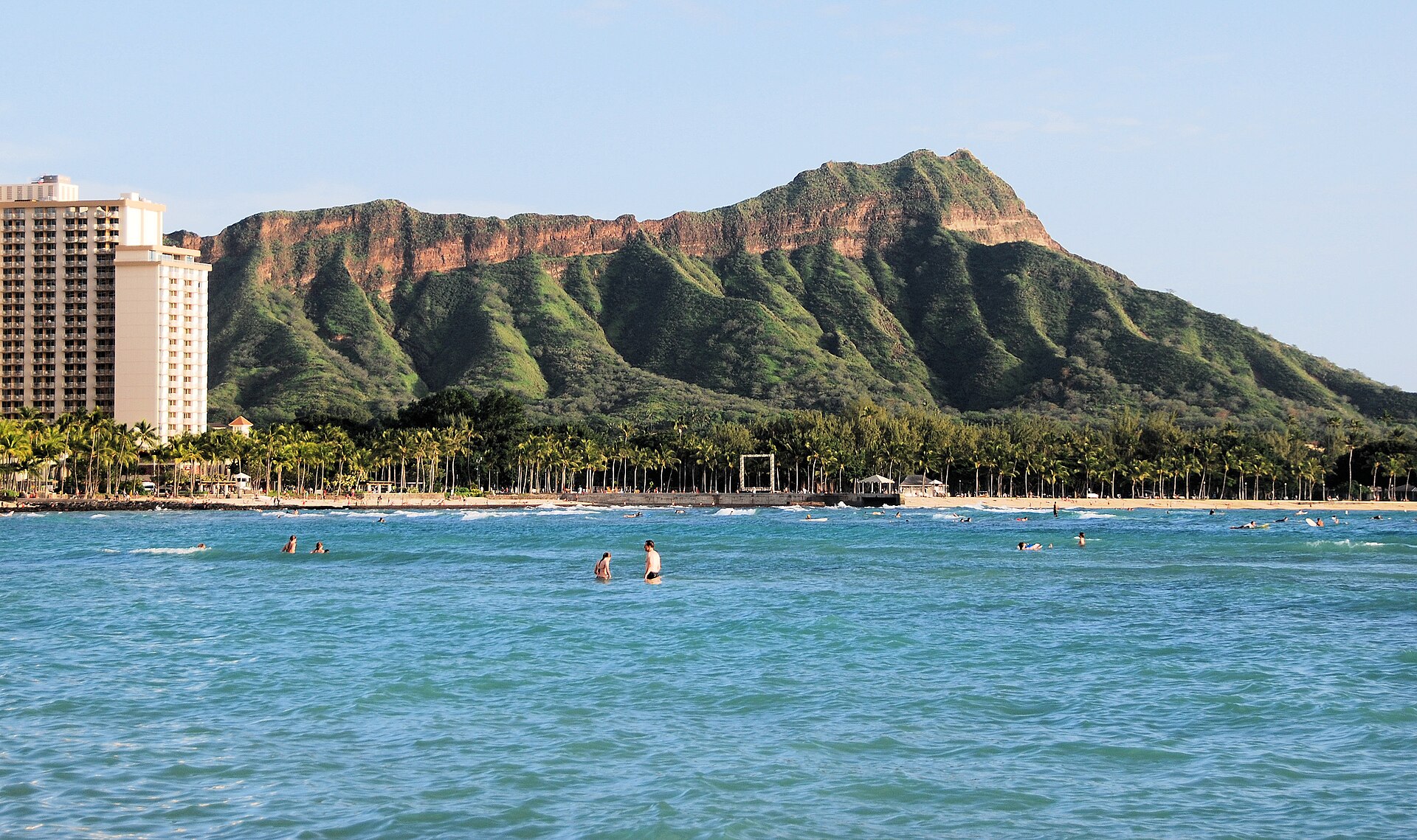 Waikiki Beach Diamond Head Hawaii